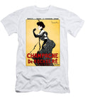 Champagne De Rochegre Apernay France 1910 French Wine Art Deco Affiche By Leonetto Cappiello Retro Graphika T-Shirt