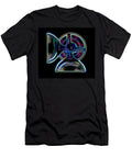 Champagne Glasses Black Background Joan Stratton T-Shirt