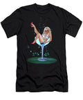 Champagne Party Girl Glenn Holbrook T-Shirt
