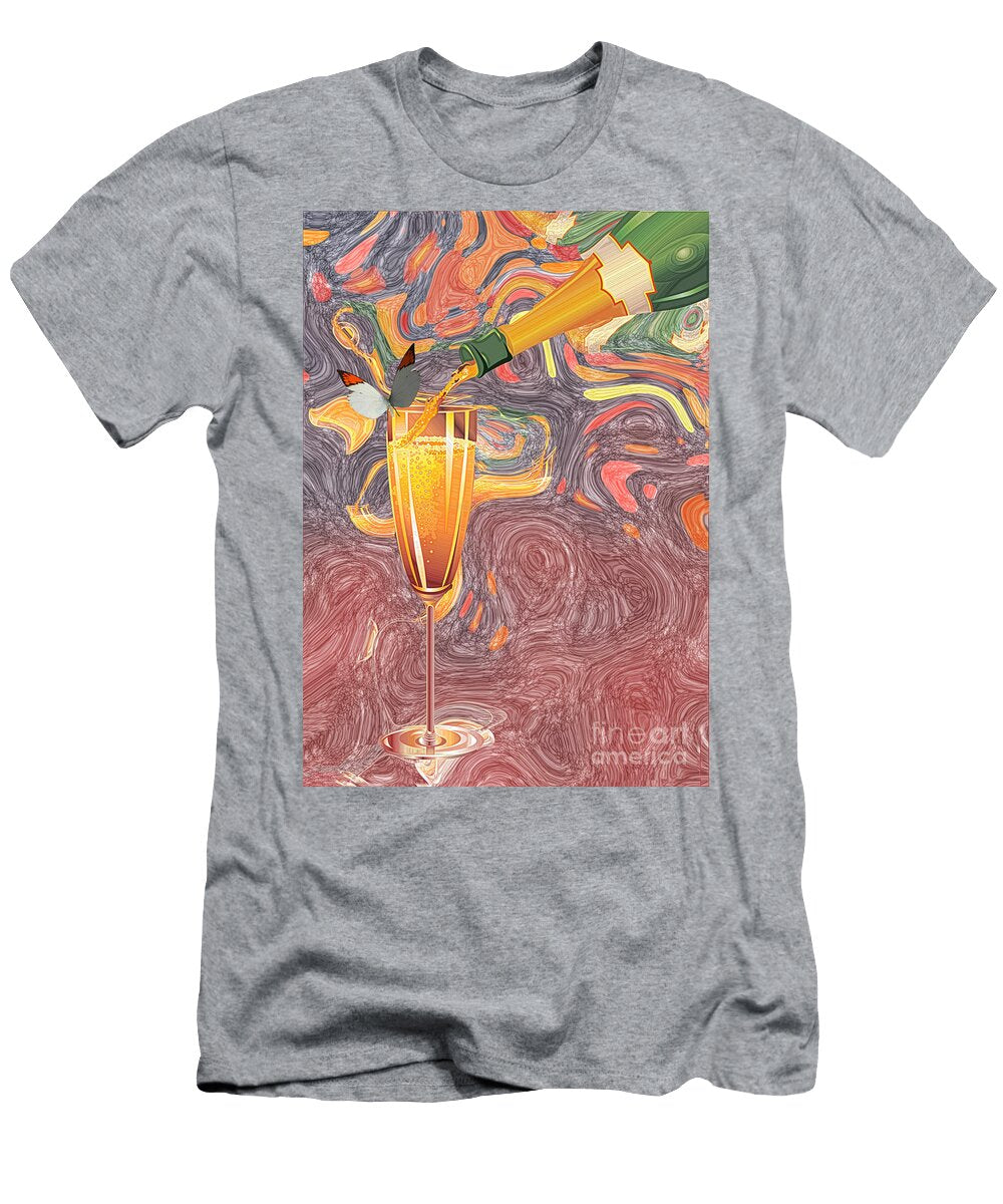 Champagne Van Gogh Liane Wright T-Shirt