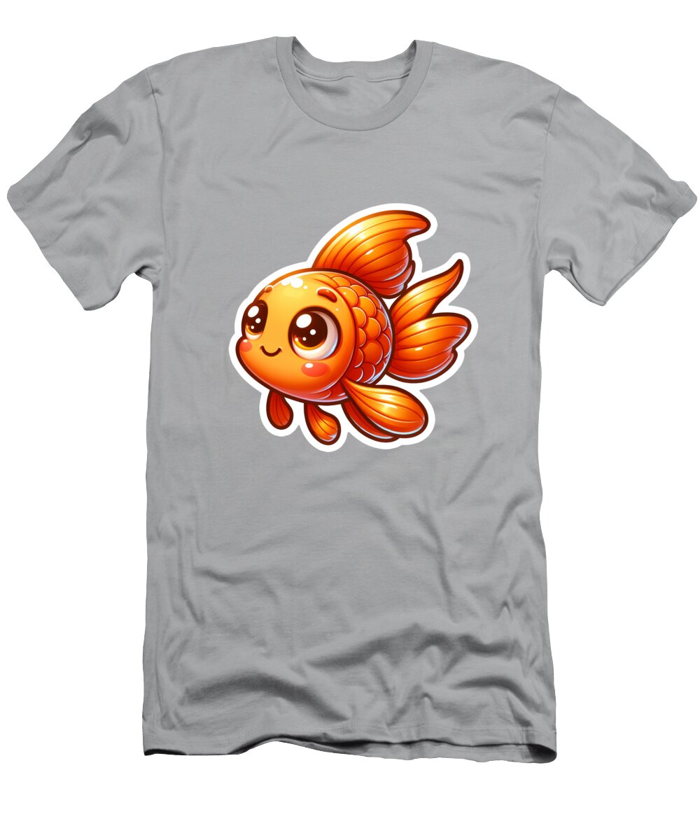 Charming Cartoon Goldfish Ananta Rin T-Shirt