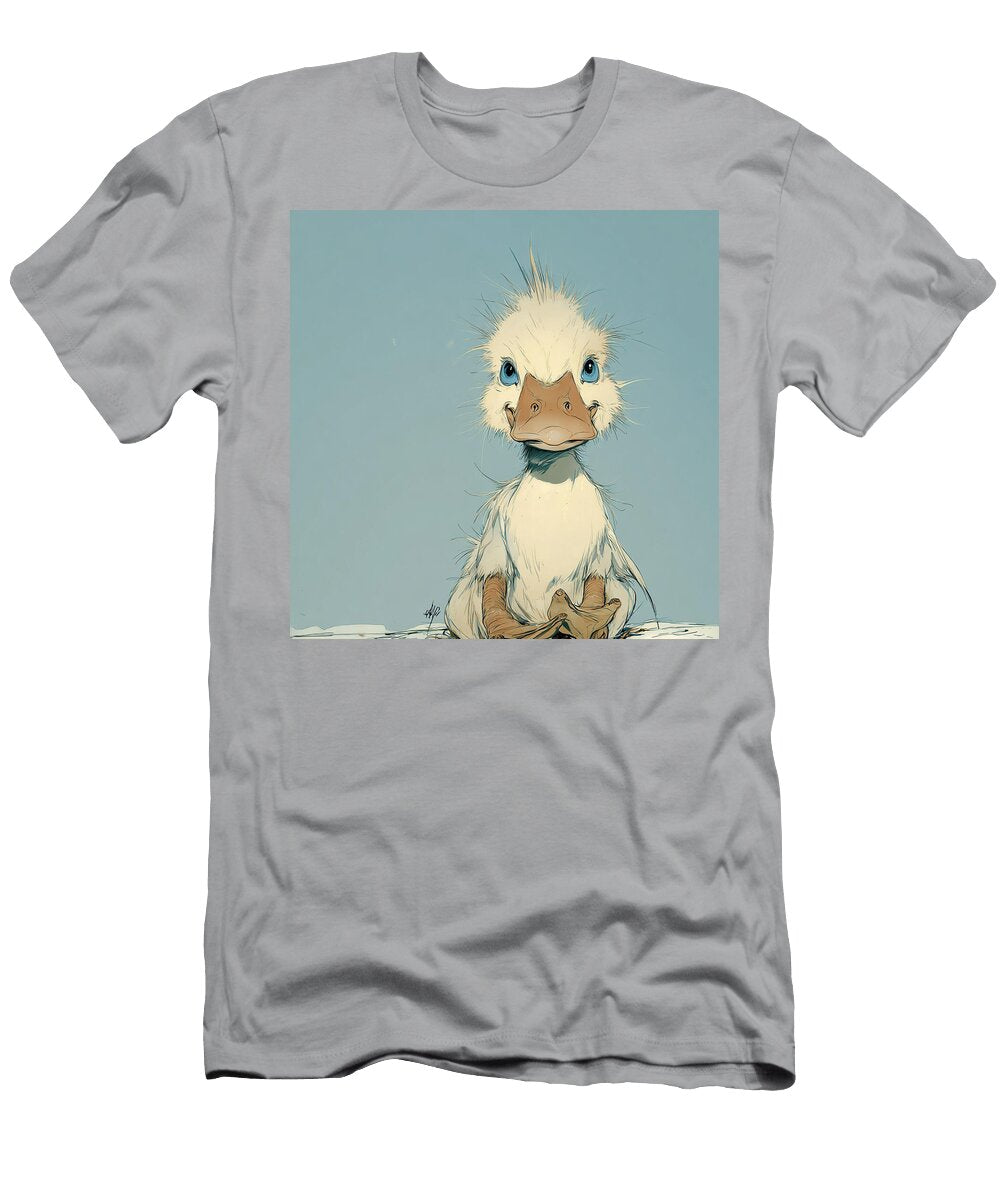 Charming Duckling with Blue Eyes Srdja Kot T-Shirt