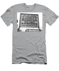 Checkpoint Charlie Sign You Are Leaving Arthur Swartwout T-Shirt