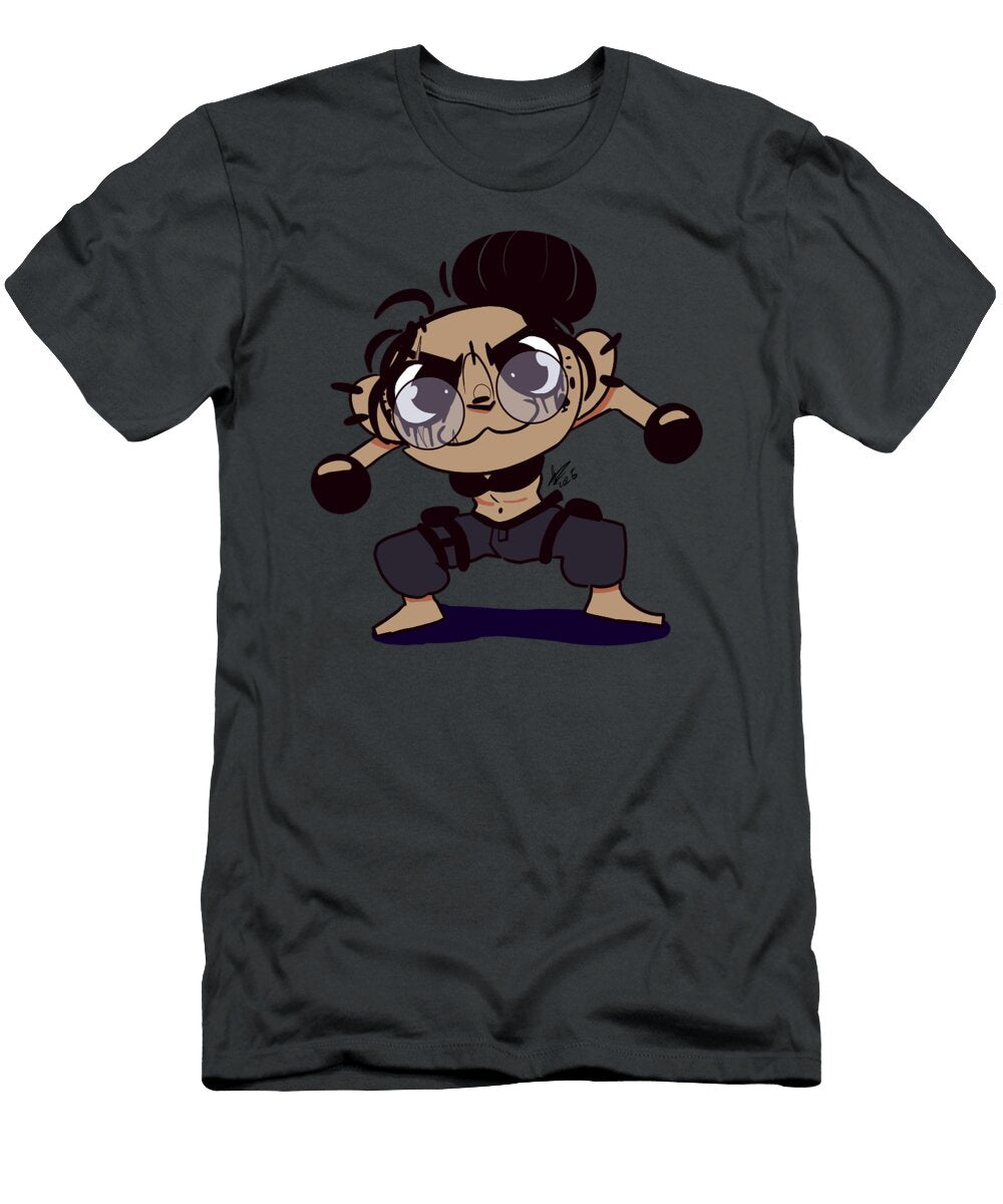 Cheerful Chibi Character Aleah Rhine T-Shirt