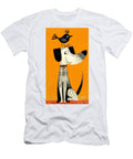 Cheerful Dog with Bird Kc Jones T-Shirt
