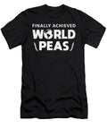 Chef Cook Cooking Finally Achieved World Peas Gift Tshirtconcepts Marvin Poppe T-Shirt