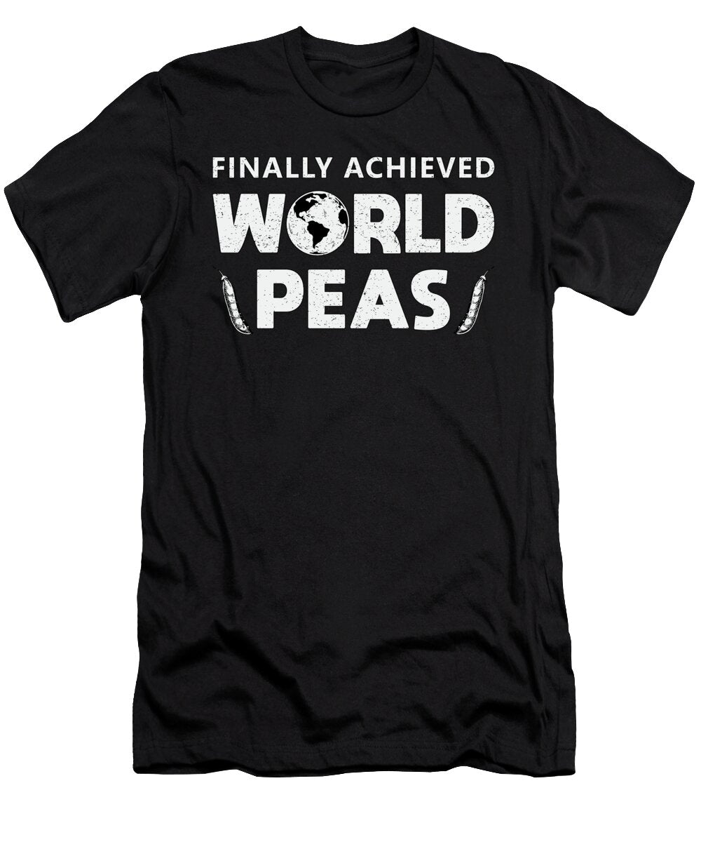 Chef Cook Cooking Finally Achieved World Peas Gift Tshirtconcepts Marvin Poppe T-Shirt