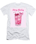 Cherry Dirty Shirley Coquette Pink Bow Cocktail Art Gentle Echoes T-Shirt