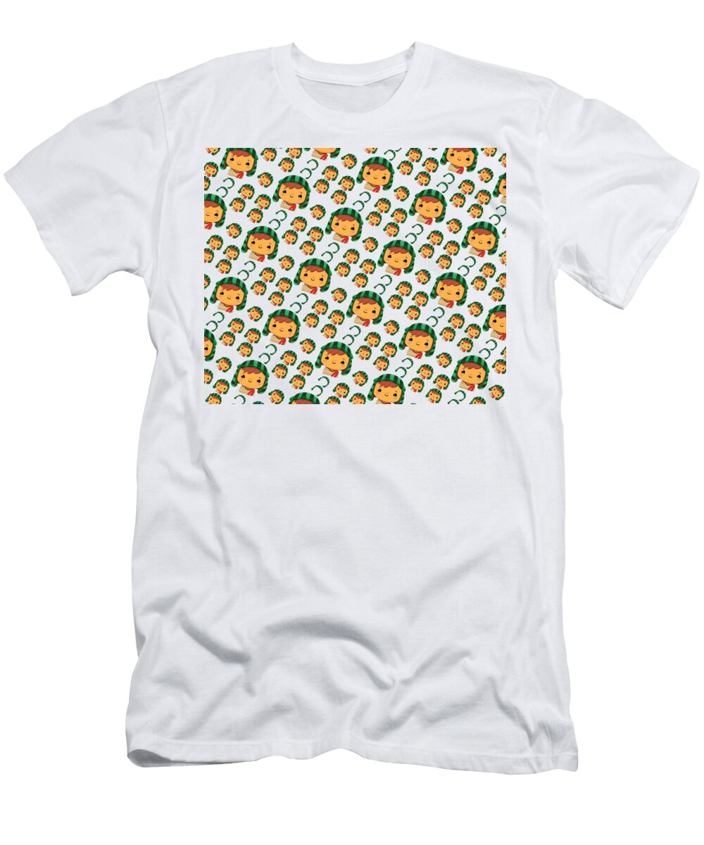 Chespirito Pattern Ivan Florentino Ramirez T-Shirt