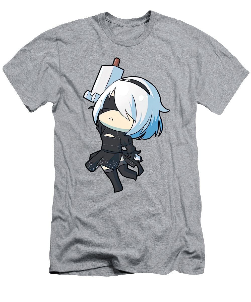 Chibi 2b Nier Automata Anja Wendl T-Shirt