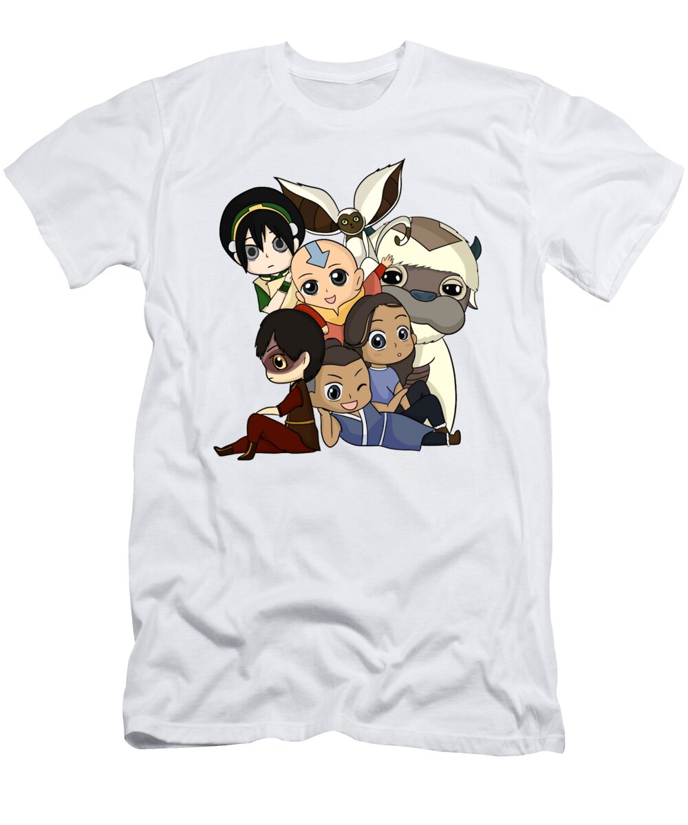 Chibi Avatar Gaang Maurine Orn T-Shirt