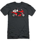 Chibi Dog Loves Motorcycle Studi Alex T-Shirt