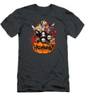 Chibi Horror Movies Character Pumpkin Halloween Party Sterling British T-Shirt