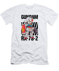 Chibi Mecha Warrior on Grey Background Rinaldo Ananta T-Shirt