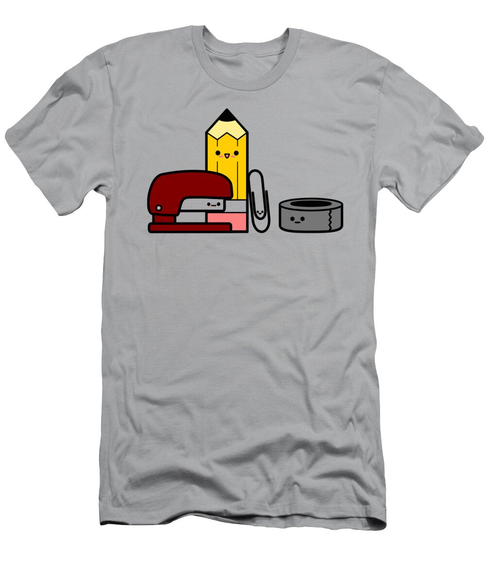 Chibi Office Supplies Devi Hilda Maryati T-Shirt