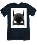 Child Dark Knight Batman Mask Isolated Against White Background Yuval Helfman T-Shirt