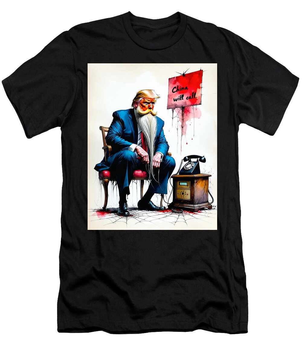 China Calling My Head Cinema T-Shirt