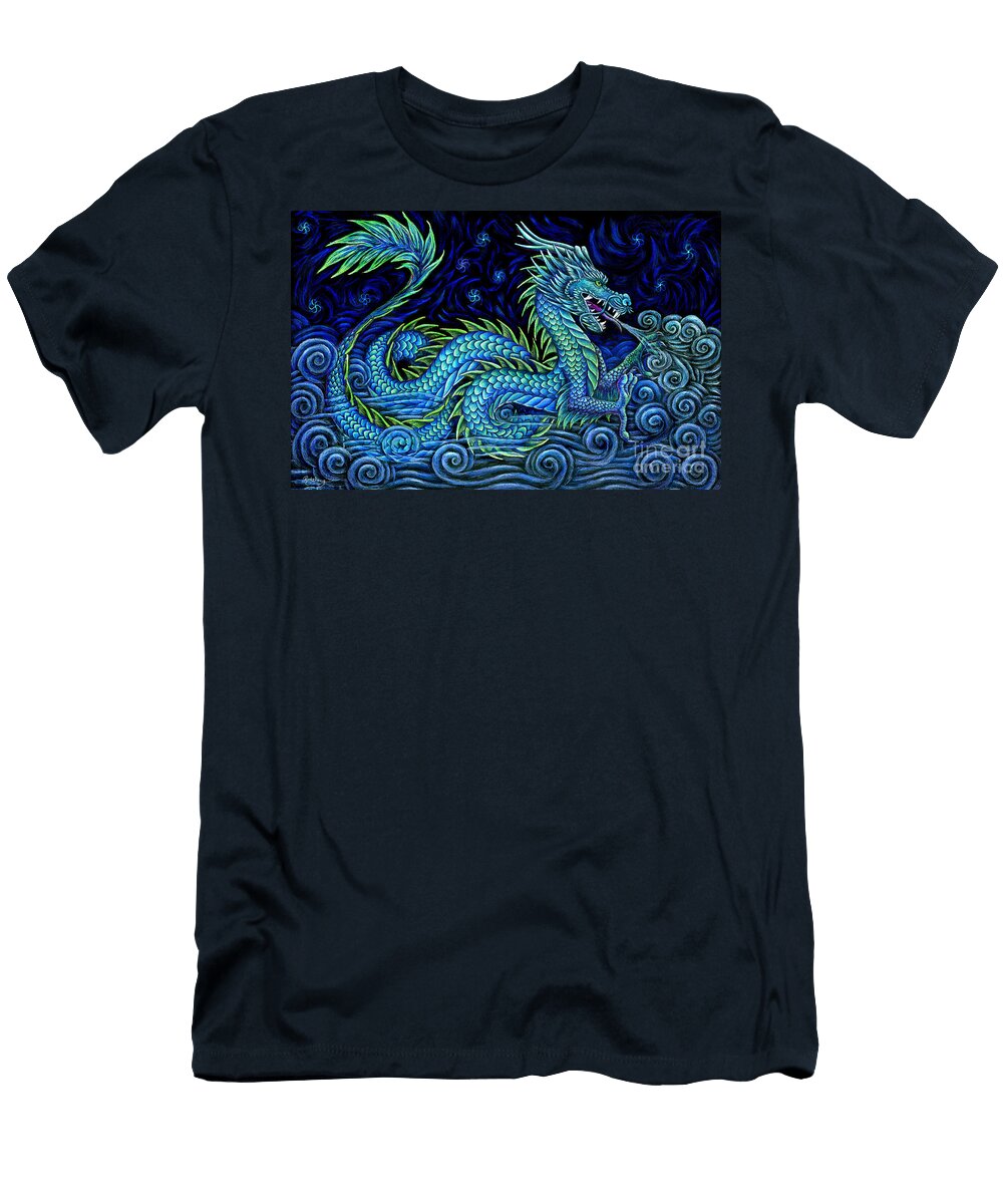 Chinese Azure Dragon Rebecca Wang T-Shirt
