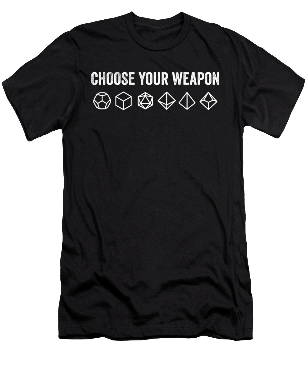 Choose Your Weapon Jane Keeper T-Shirt