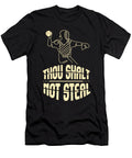 Christian Baseball Catcher I Thou Shalt Not Steal Maximus Designs T-Shirt