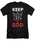 Christian Religion Faith Hope Christianity Church Jesus Keep Calm and Trust in God Gift Thomas Larch T-Shirt