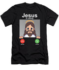 Christianity Church Faith Pastor Preacher God Believer Gift Funny Christian Jesus Is Calling Thomas Larch T-Shirt