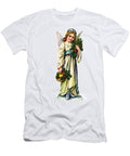 Christmas Angel with Tree and Holly Branch Unknown T-Shirt