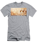 Christmas Background and Celebrations Bubbly and Sparkling Champagne Glasses Copy Space Joaquin Corbalan T-Shirt
