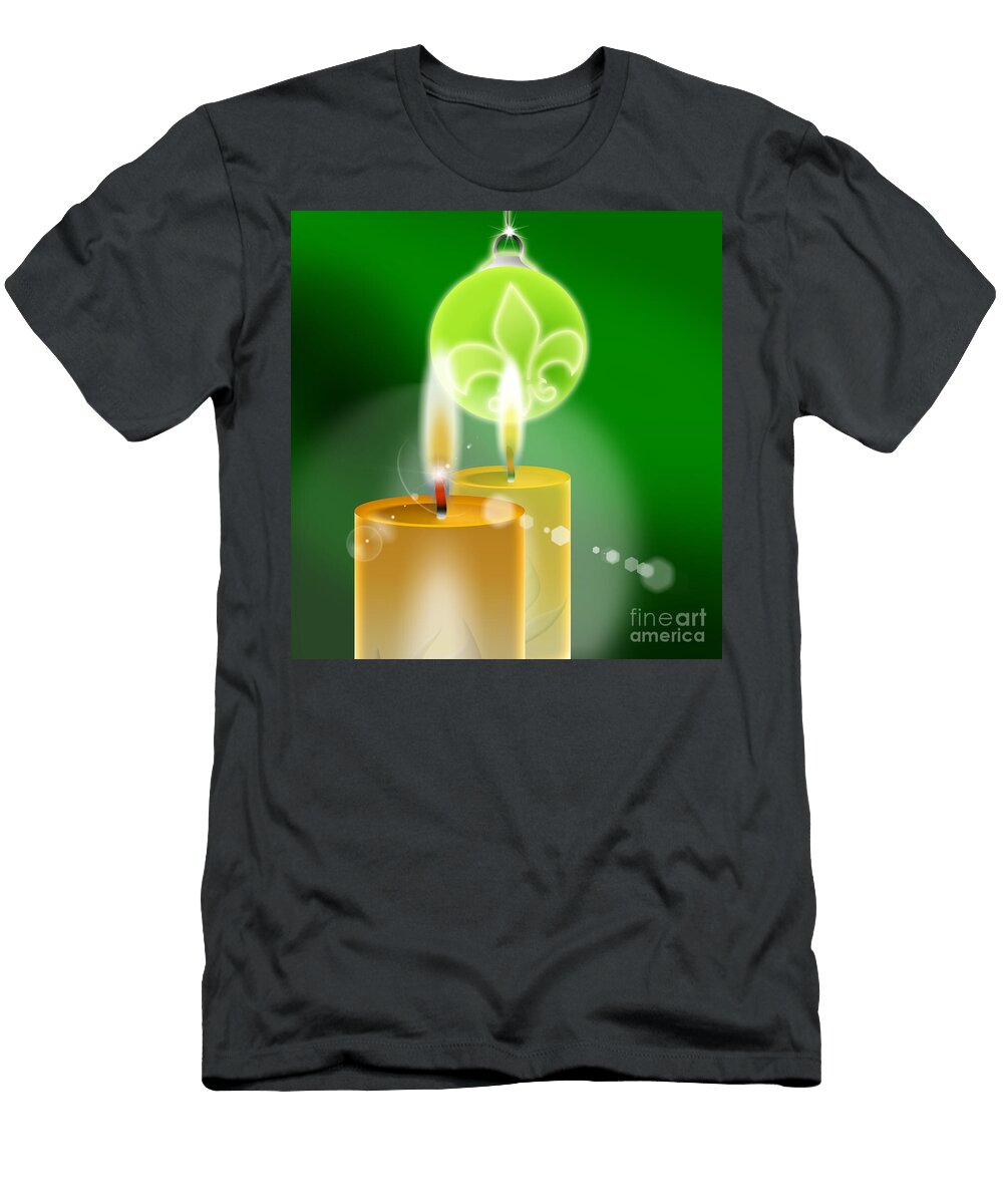 Christmas Background Stefano Senise T-Shirt