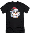 Christmas Bird with Christmas Lights Joanna Redesiuk T-Shirt