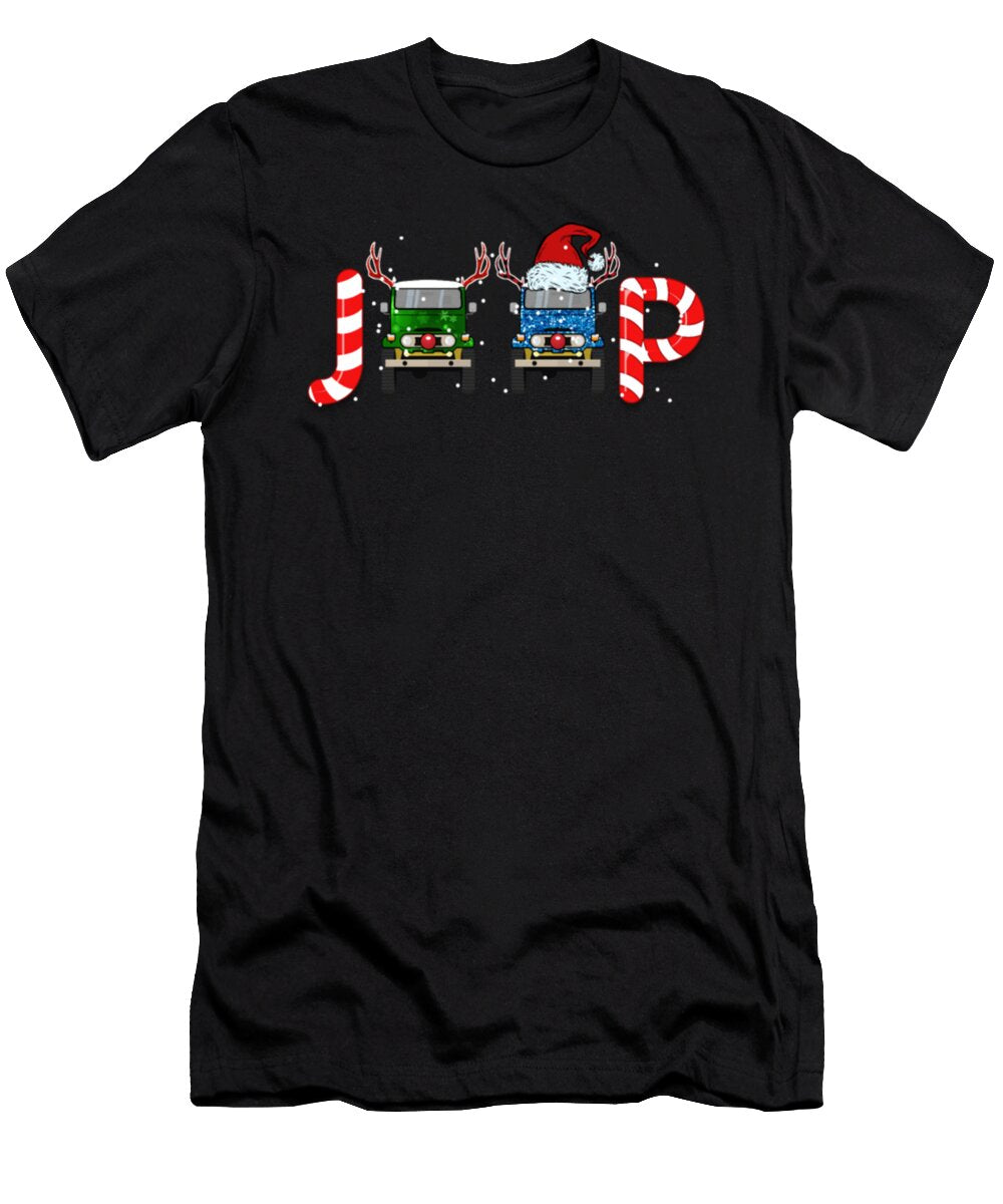 Christmas Jeeps Candy Tinh Tran Le Thanh T-Shirt