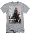 Christmas Tree At Checkpoint Charlie Berlin Chris Hill T-Shirt