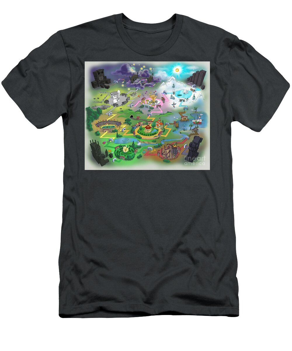 City of Toon Toontown Kennedy Grace T-Shirt