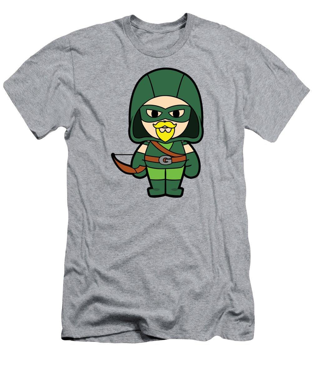 Classic Green Arrow Chibi Green Arrows Kimberly a Gibbs T-Shirt