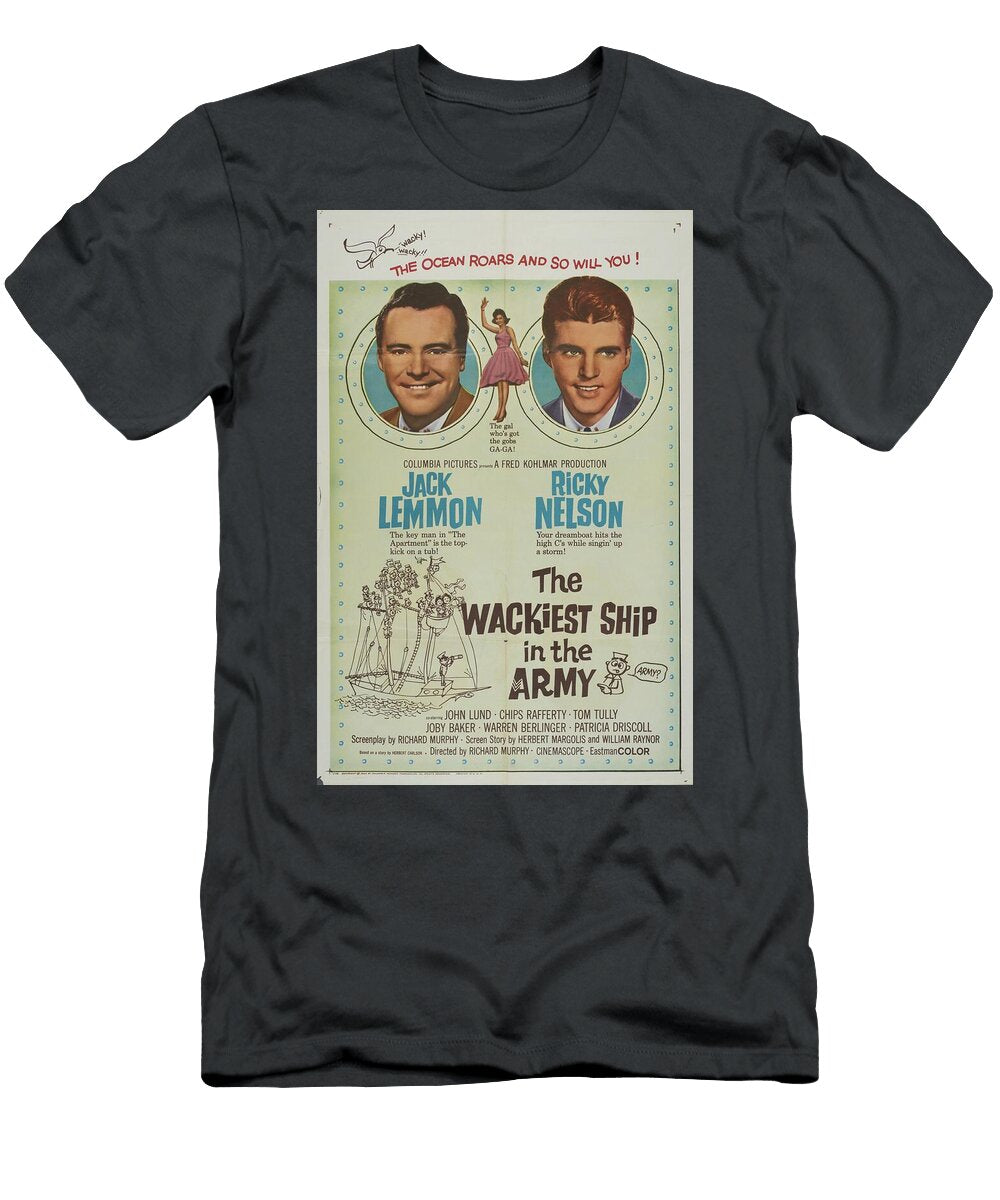 Classic Movie Poster the Wackiest Ship in the Army Esoterica Art Agency T-Shirt