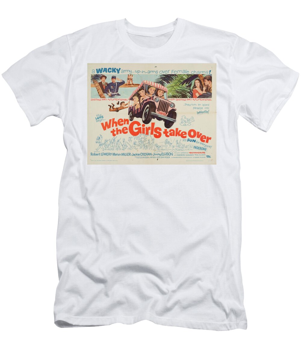 Classic Movie Poster When the Girls Take Over Esoterica Art Agency T-Shirt
