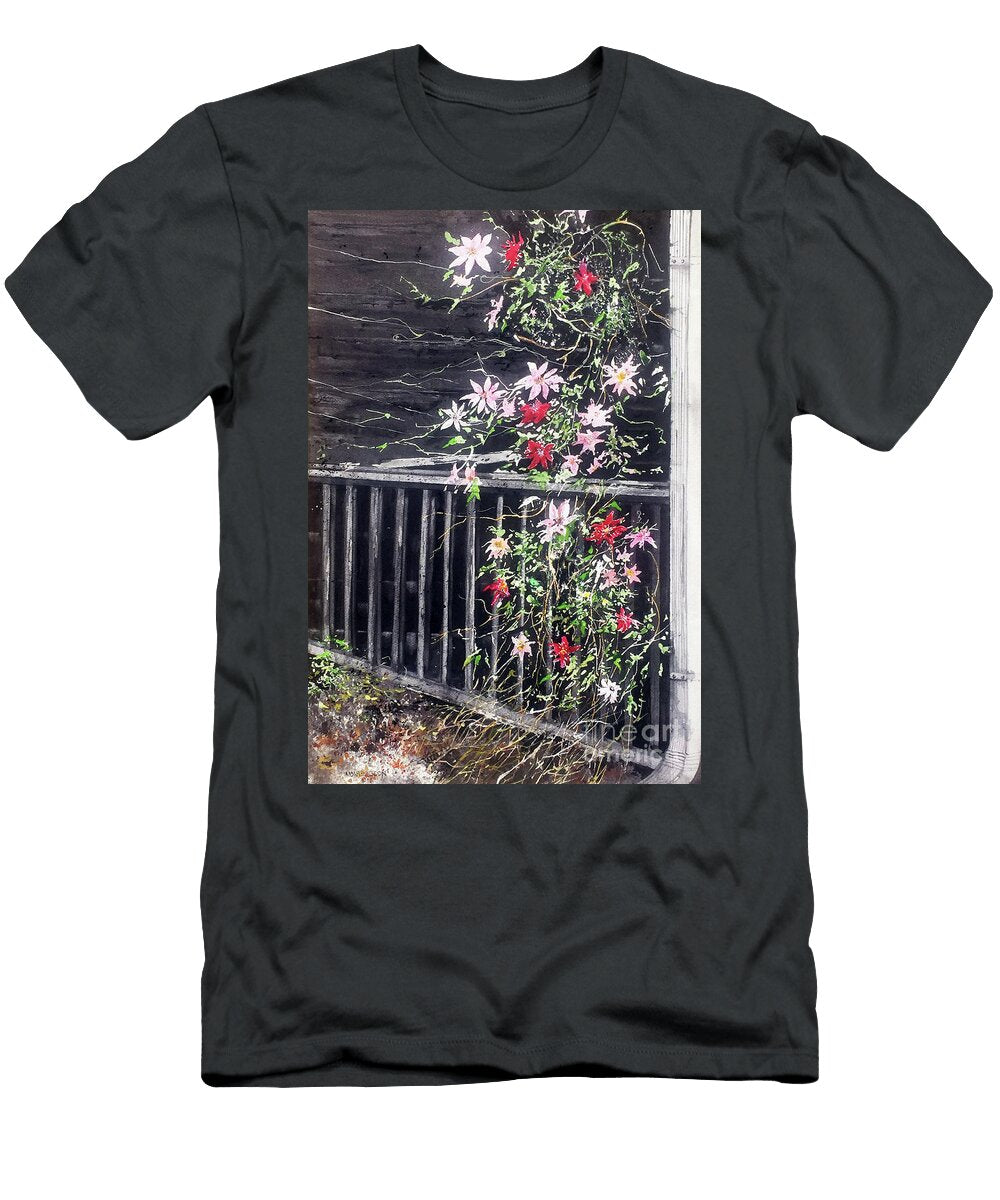 Clematis Blooms Monte Toon T-Shirt
