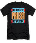 Clergy Best Priest Ever Devotion Pastor Clergyman Tshirtconcepts Marvin Poppe T-Shirt