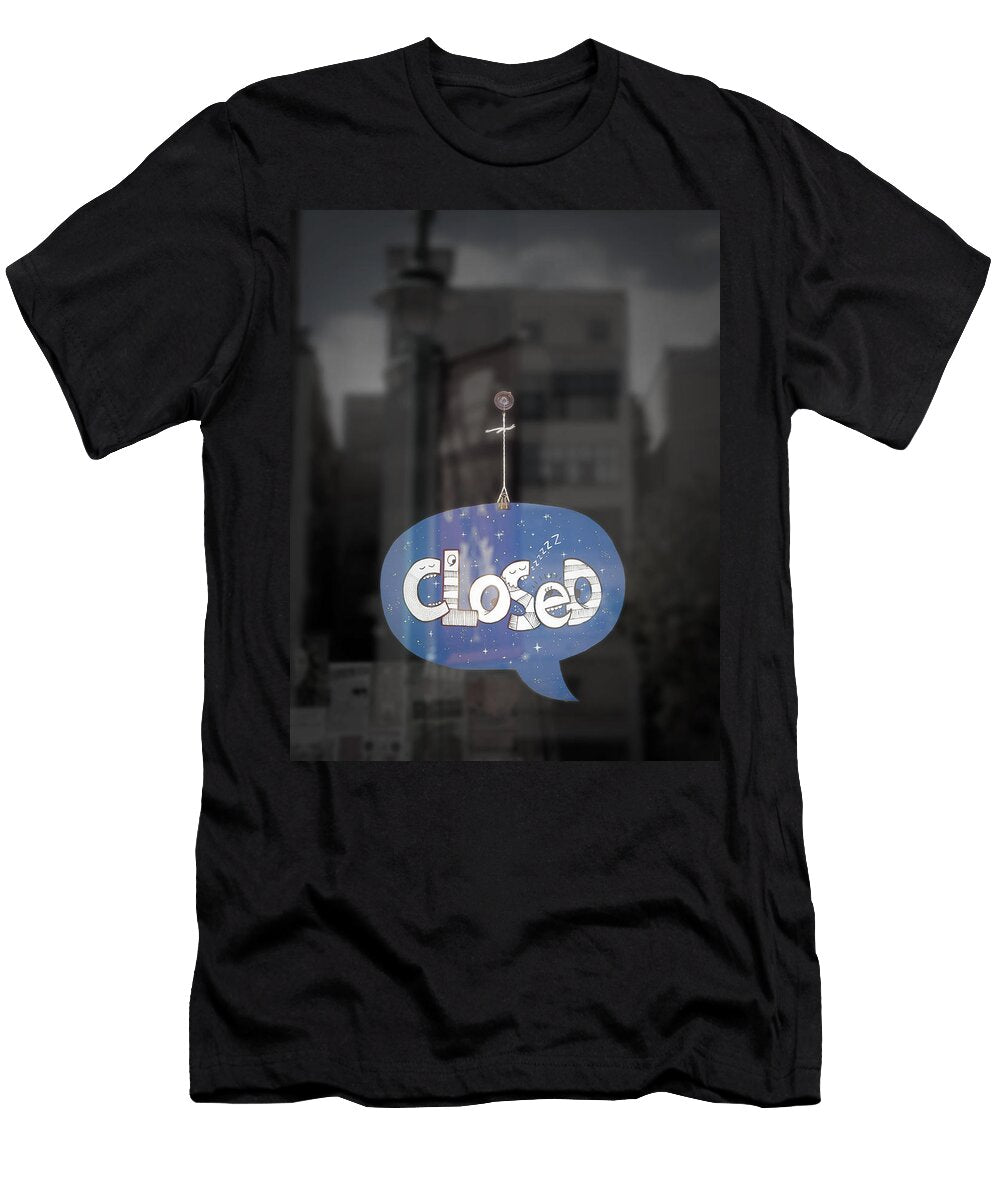 Closed Sleep Tight Scott Norris T-Shirt