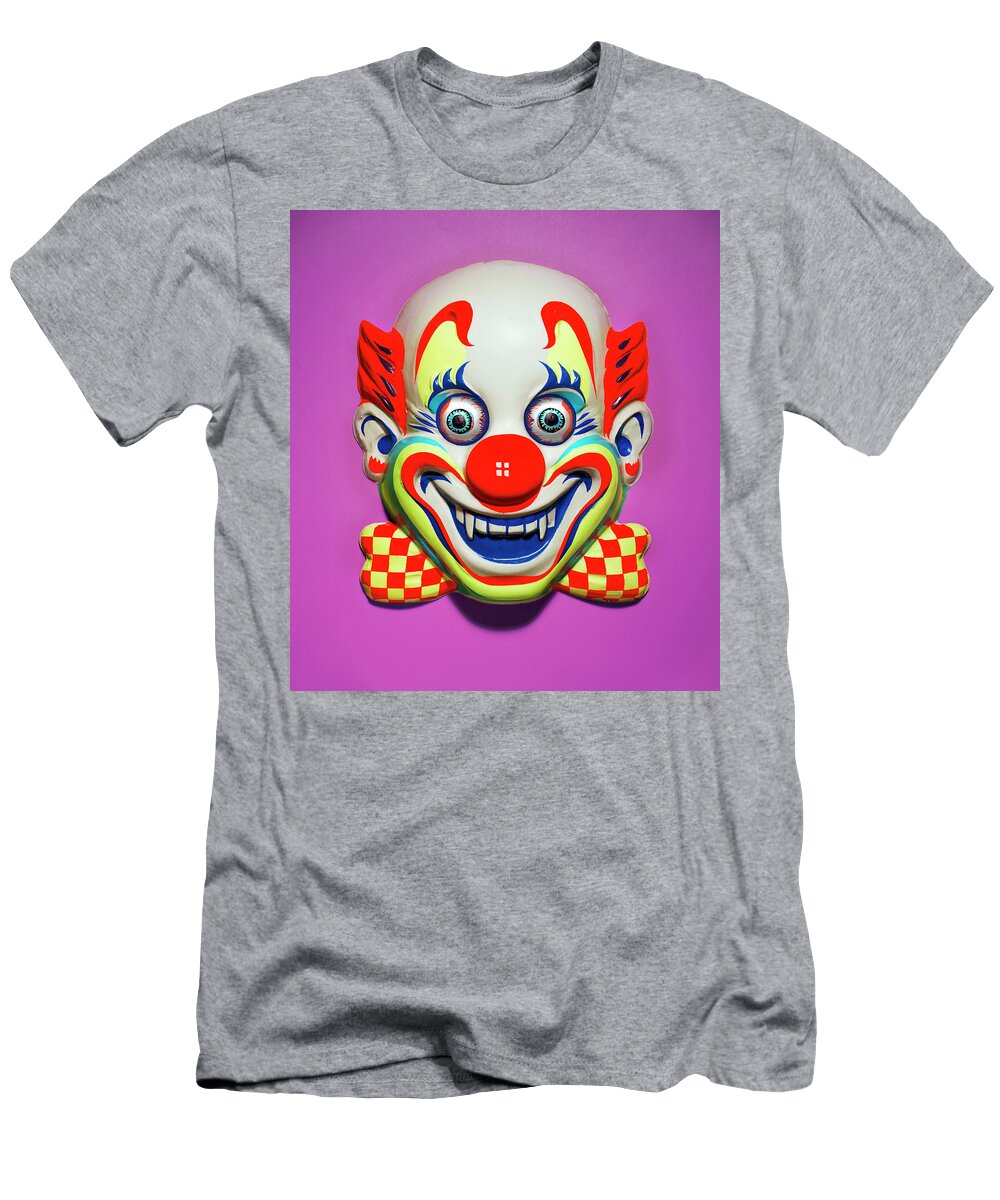 Clown Halloween Mask Csa Images T-Shirt