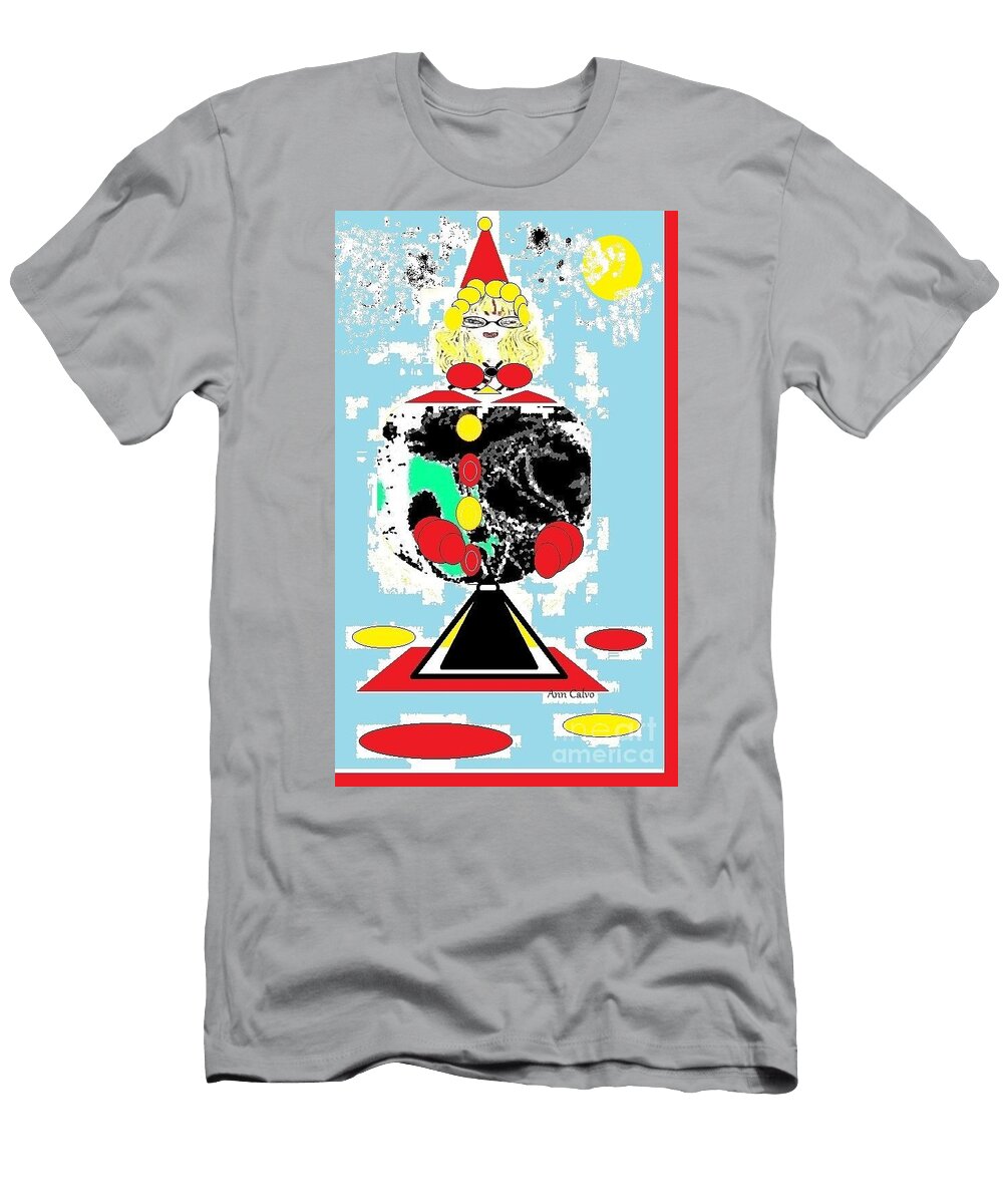 Clowning Around Sharon Ann Calvo T-Shirt