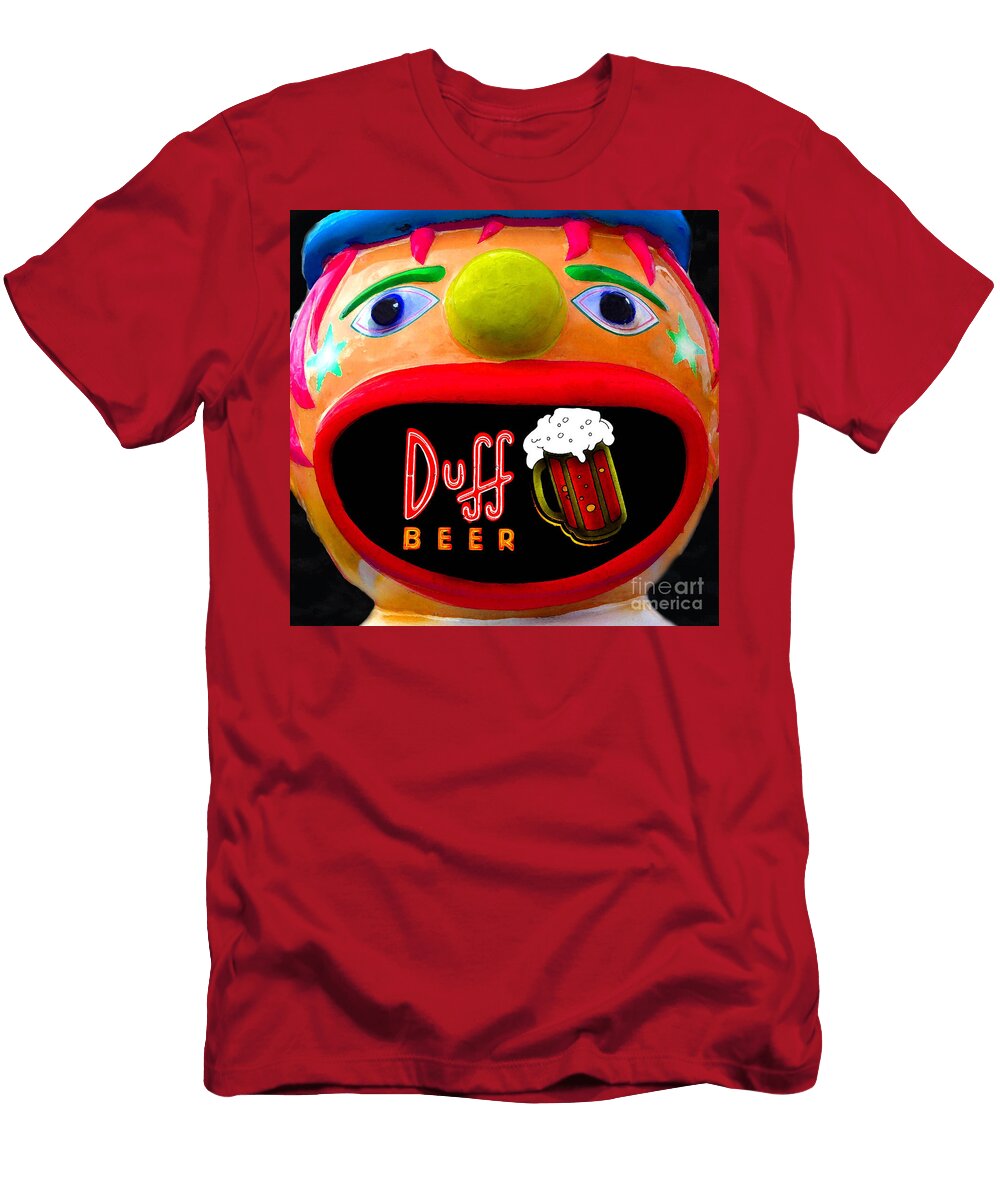 Clowning Around with Duff Beer David Lee Thompson T-Shirt