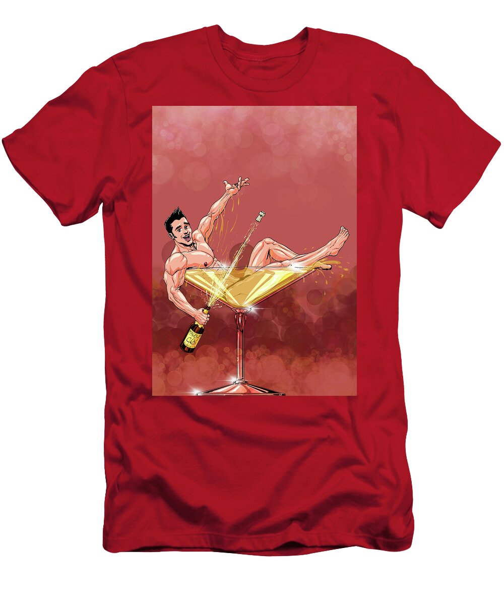 Clx Champagne Toast Art of Clx T-Shirt