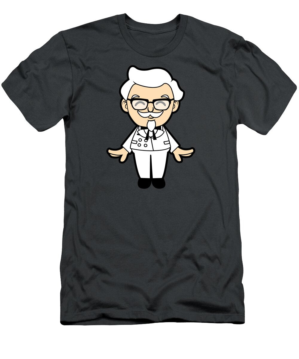 Colonel Sanders Chibi Kimberly a Gibbs T-Shirt