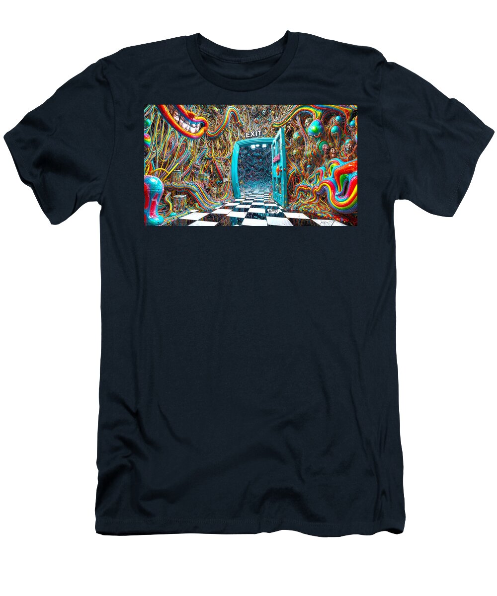 Color Theorem Exit Strategy Bradley Schultz T-Shirt