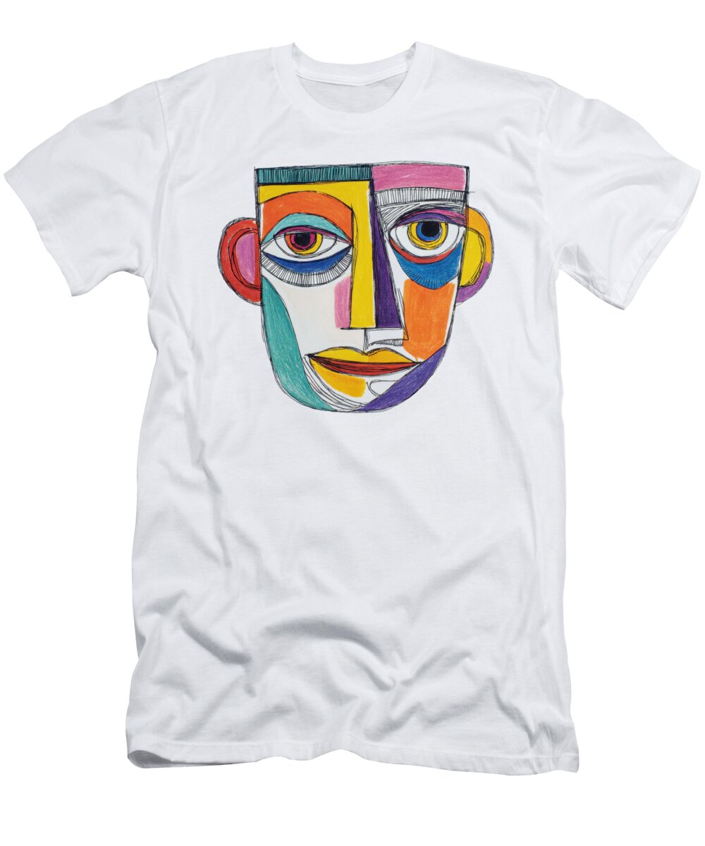 Colorful Abstract Face Beautiful Things T-Shirt