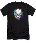 Colorful Evil Skull Wall Art High Quality Stefano Senise T-Shirt
