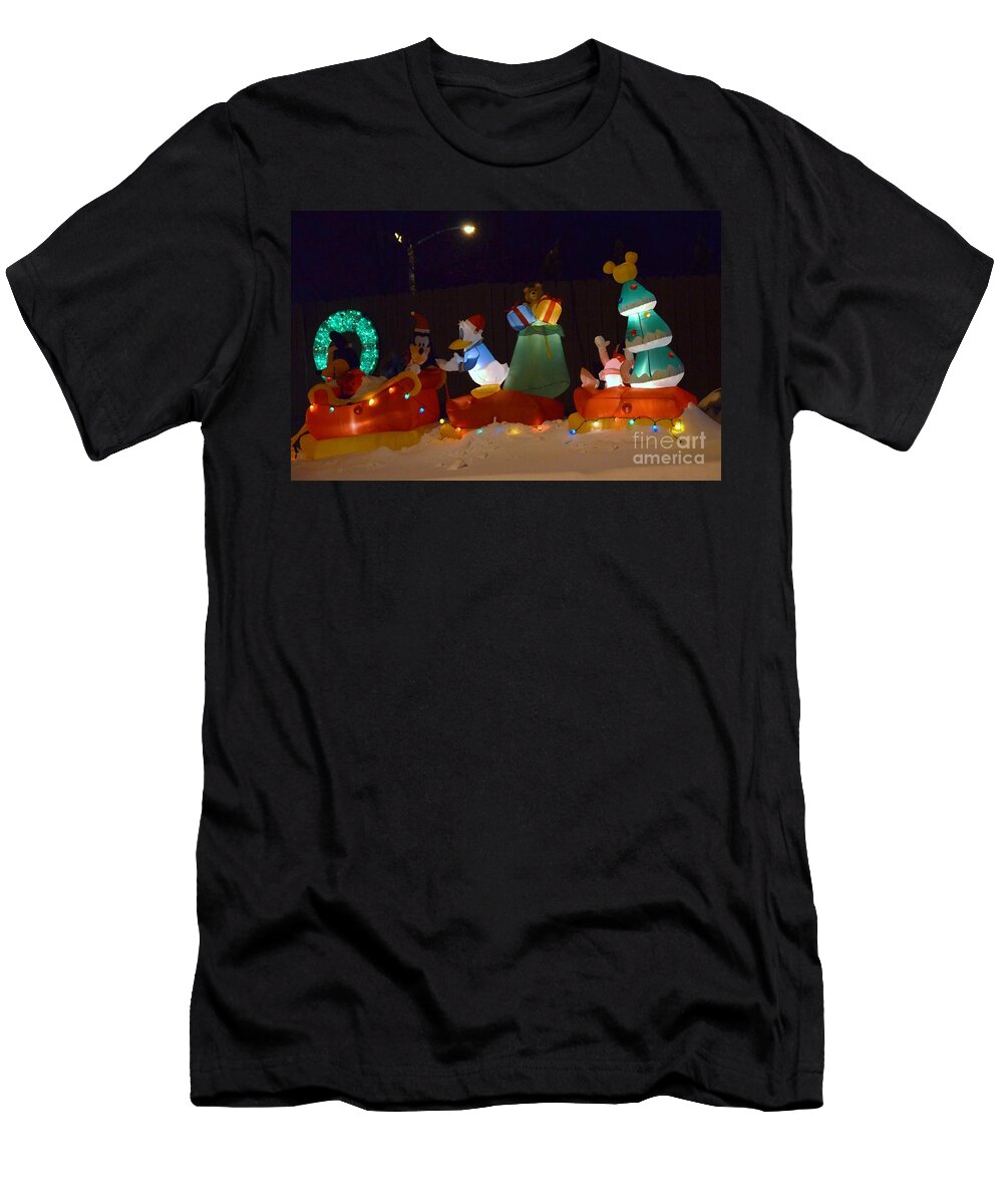 Colorful Holiday Character Michael Keough T-Shirt