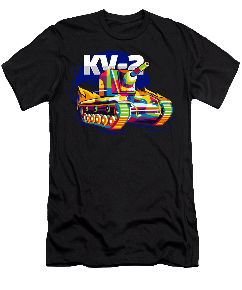Colorful Kv 2 Tank Aka Smasher Lintang Wicaksono T-Shirt