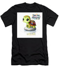 Colorful Turtle with Encouraging Message Mounir Khalfouf T-Shirt